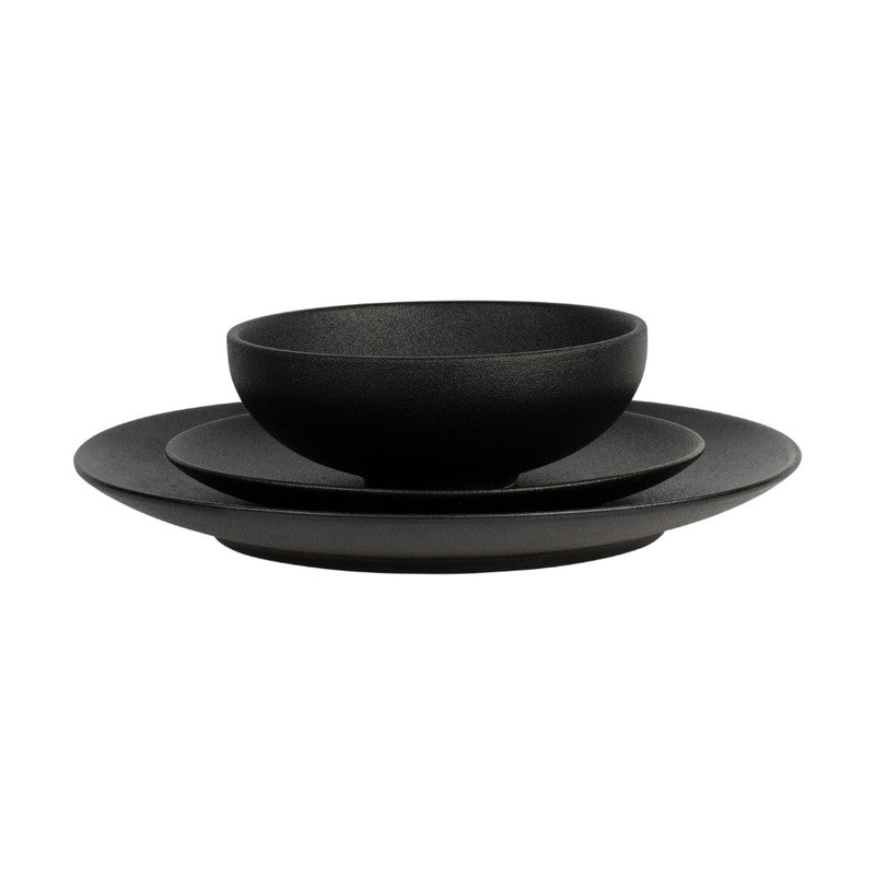 Maxwell & Williams Caviar 12 Piece Dinner Set - Black