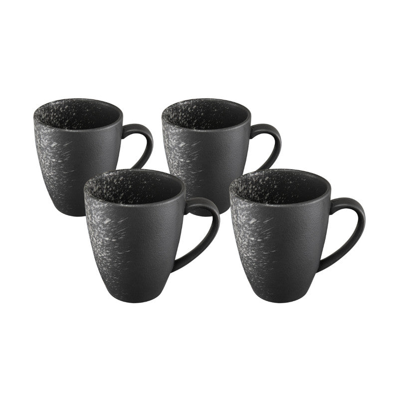 Maxwell & Williams Caviar Galaxy Coupe 4 Piece Mug Set