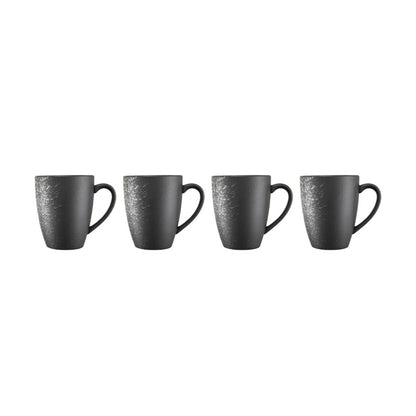 Maxwell & Williams Caviar Galaxy Coupe 4 Piece Mug Set