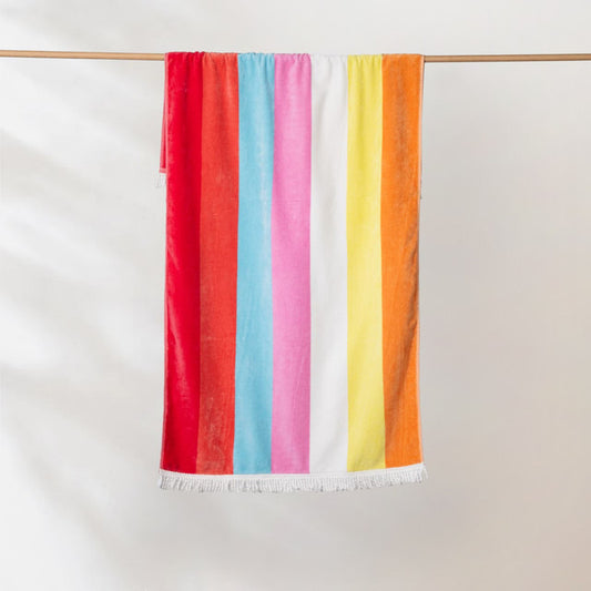 Canningvale Capresi Kids Beach Towel - Como Sherbet