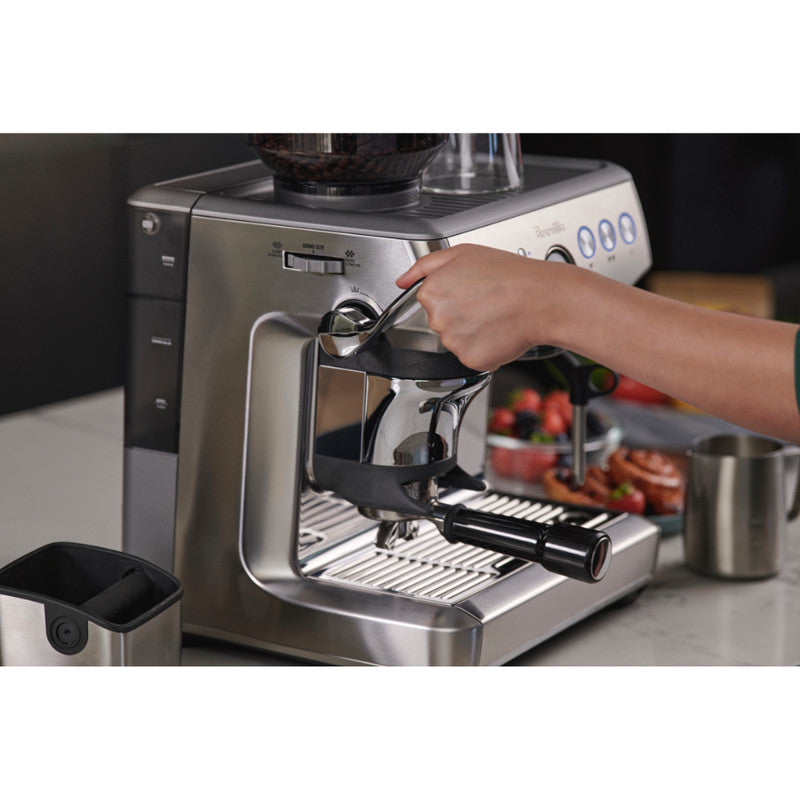 Breville the Barista Express Impress Coffee Machine -Silver