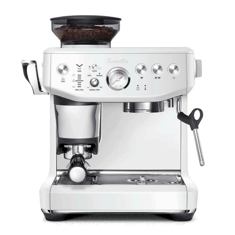 Breville the Barista Express Impress Coffee Machine -Sea Salt