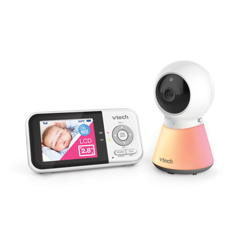 VTech Baby 2.8" Full Colour Video Baby Monitor - White