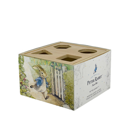 Beatrix Potter Peter Rabbit Wooden Shape Sorter - Multi