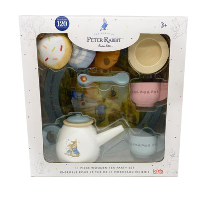 Beatrix Potter Peter Rabbit Wooden Tea Set - Multi