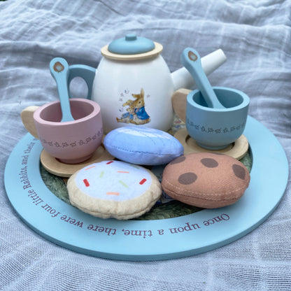 Beatrix Potter Peter Rabbit Wooden Tea Set - Multi