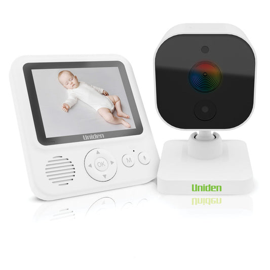 Uniden 2.8” Compact Baby Video Monitor with Camera - Black