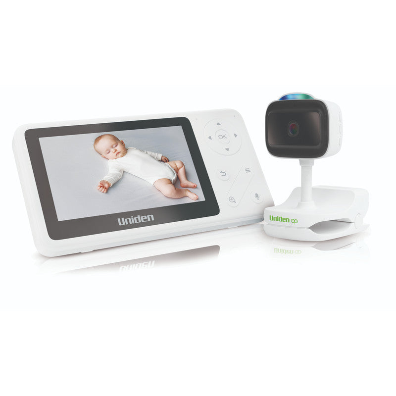 Uniden 4.3" Full HD Baby Monitor with Camera- White