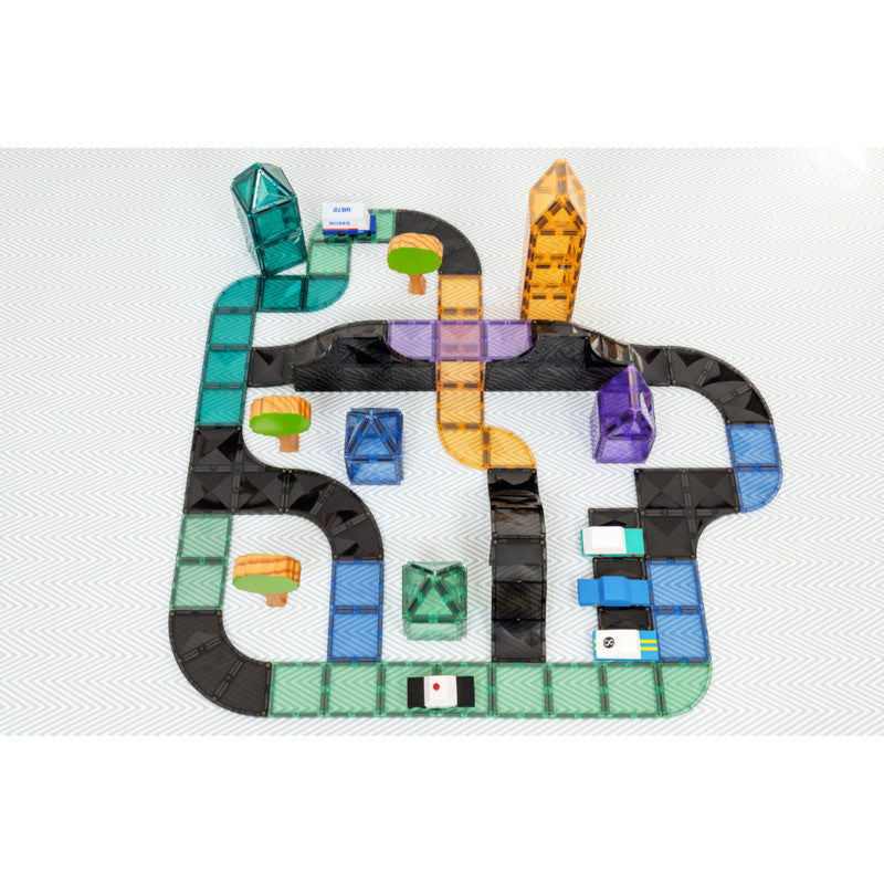 Connetix Ramps & Intersections 16 Piece Pack-Multi