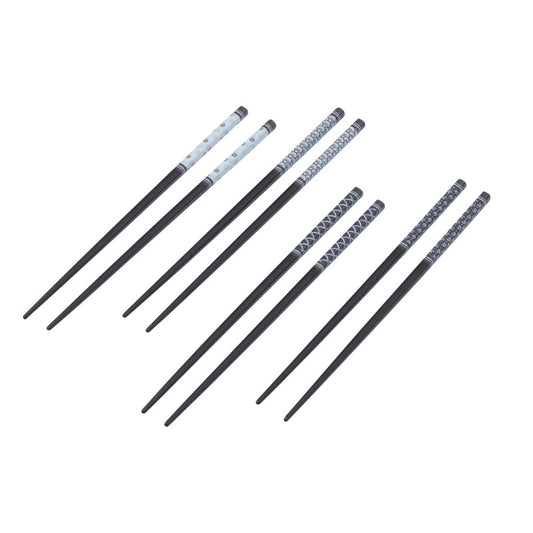 Davis & Waddell Bamboo Chopsticks 4 Pairs Set