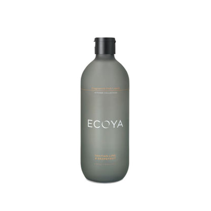 Ecoya Tahitian Lime & Grapefruit 550ml Fragranced Dish Liquid - Orange