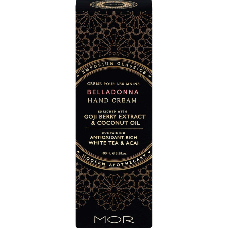 MOR Emporium Classics Belladonna Hand Cream 100ml