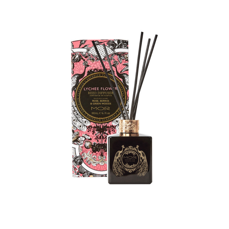 MOR Emporium Classics Lychee Flower Reed Diffuser 180ml