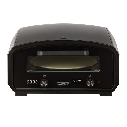 MasterPro 13" Indoor & Outdoor Pizza Oven - Black