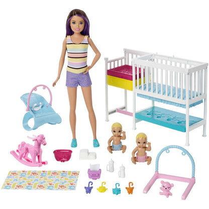 Barbie Skipper Playset -  Nap n Nurture Nursery