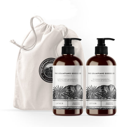 The Grampians Goods Co Grampians Grown Luxe Lather//Lotion Duet