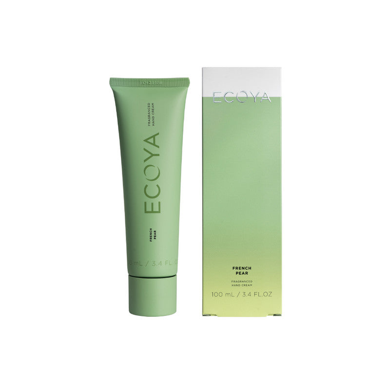 Ecoya French Pear Hand Cream - Green