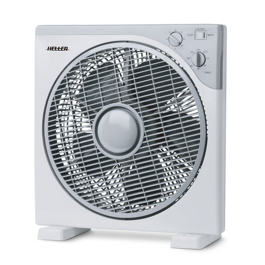 Heller 30cm Box Fan-White