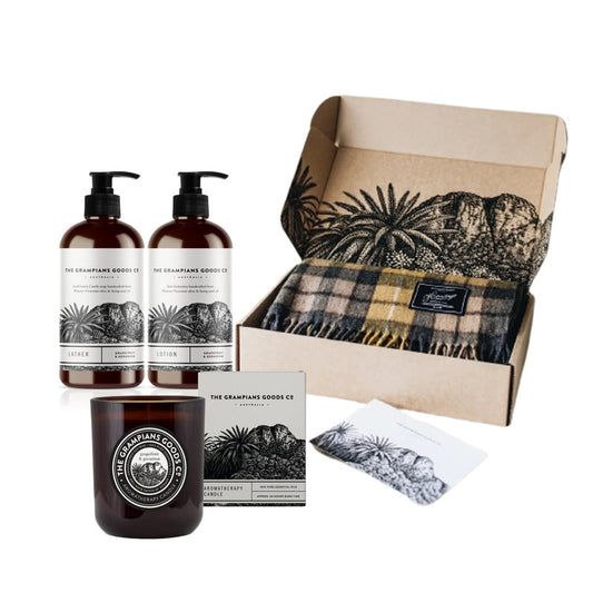 The Grampians Goods Co Heritage Collection Grampians Self Care Bundle - Gold