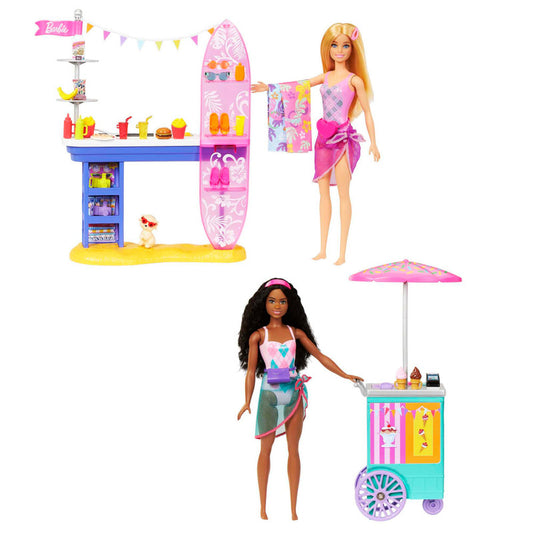 Barbie Beach Boardwalk Playset