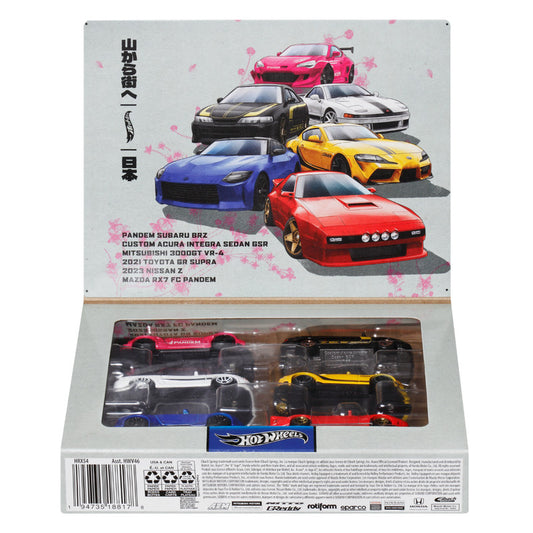 Hot Wheels Streets of Japan Multipack