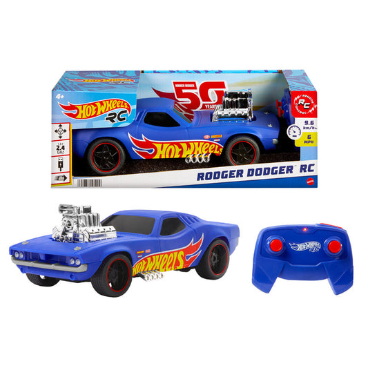 Hot Wheels Rodger Dodger RC Vehicle-Blue