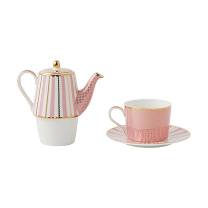 Maxwell & Williams Teas & C's Regency Tea for One With Infuser 340ml - Pink