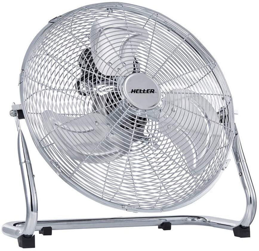 Heller 40cm High Velocity Floor/Desk Powerful Fan-  HVF45CH