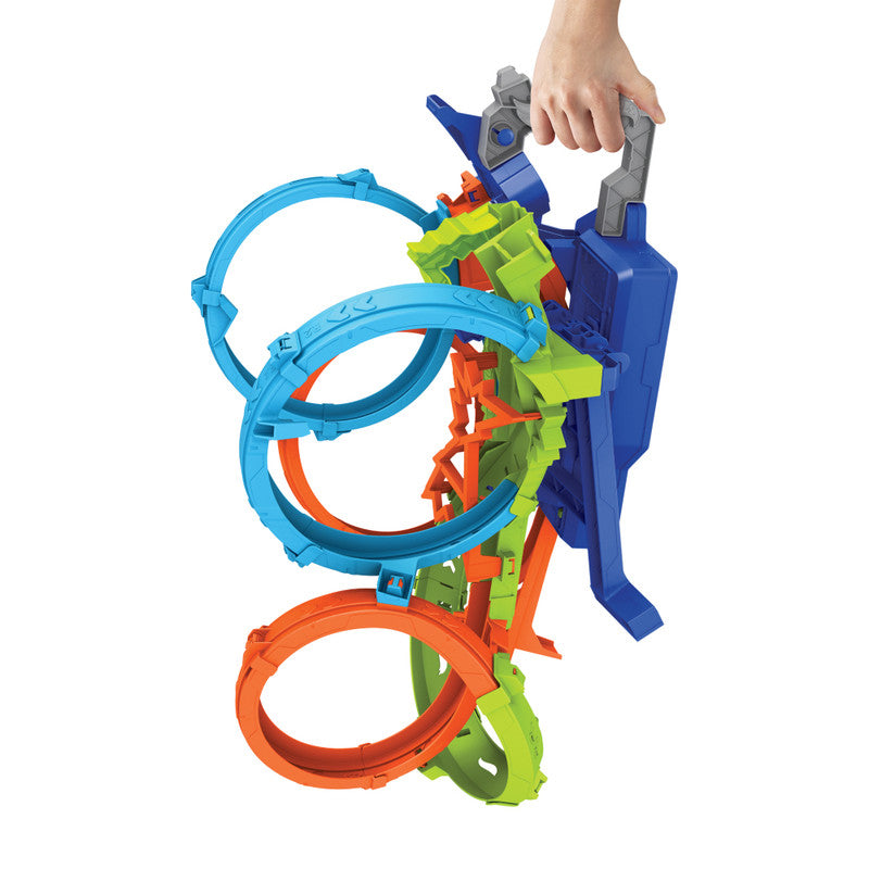 Hot Wheels Action 4-Loop Crash Out Track Set