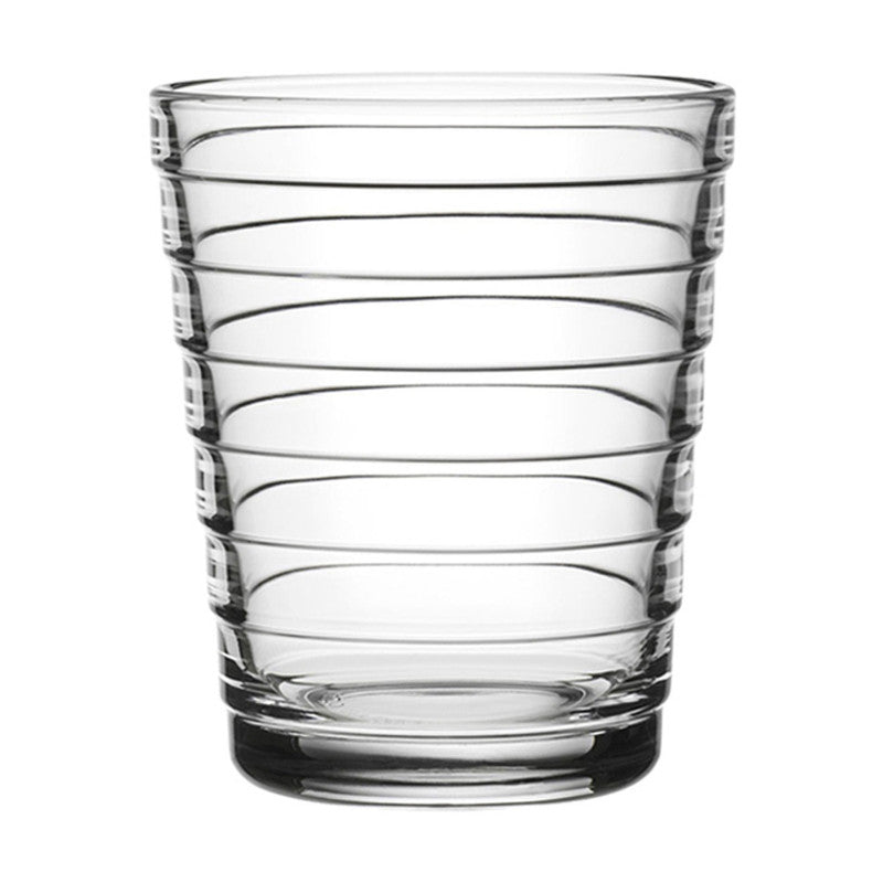 Littala Aino Aalto Tumbler 220ml Clear Pair