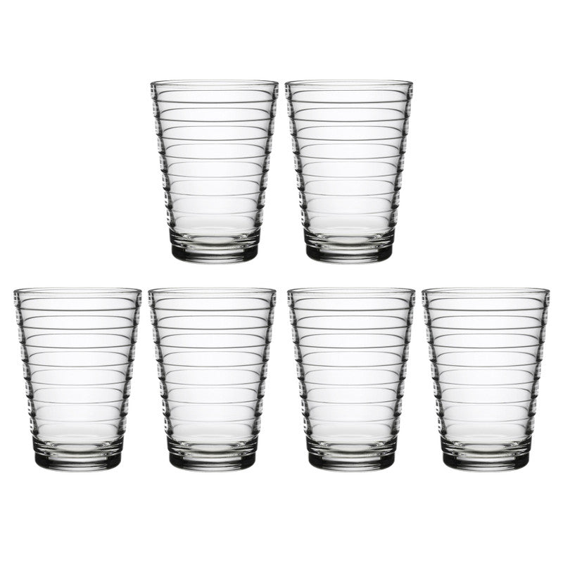 Littala Aino Aalto High Ball Clear - Set of 6