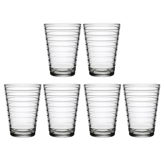 Littala Aino Aalto High Ball Clear - Set of 6