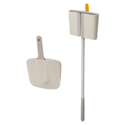 Joseph Joseph CleanTech™ Wall-Mounted Dustpan, Brush and Broom Set