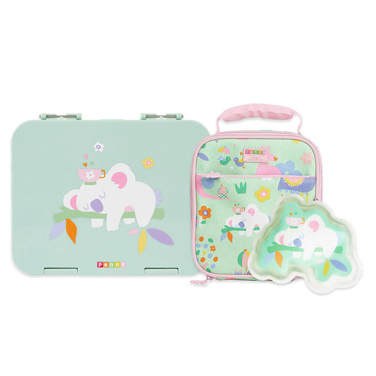 Penny Scallan Bento Box, Cooler Bag & Hot/Cold School Pack-Multi