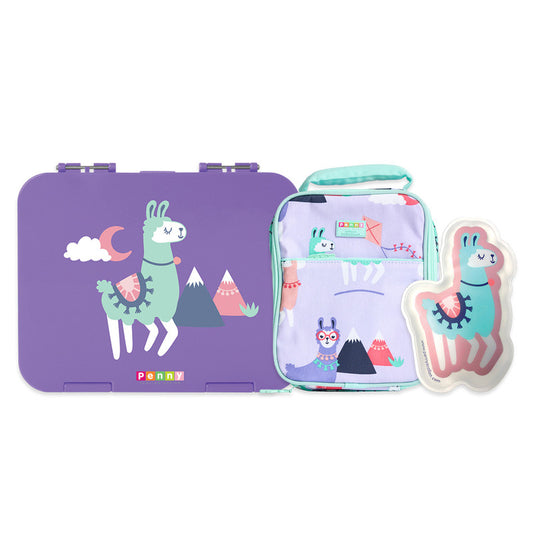 Penny Scallan Bento Box, Cooler Bag & Hot/Cold School Pack-Multi