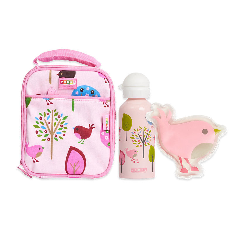 Penny Scallan Cooler Bag, Bottle & Hot/Cold Pack Lunch Set-Multi