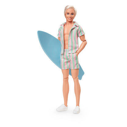 Barbie Pink Gingham Dress & Ken Doll Matching Beach Set - Barbie The Movie