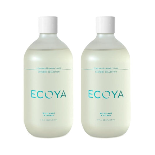 Ecoya Wild Sage & Citrus Laundry Liquid Pack of 2