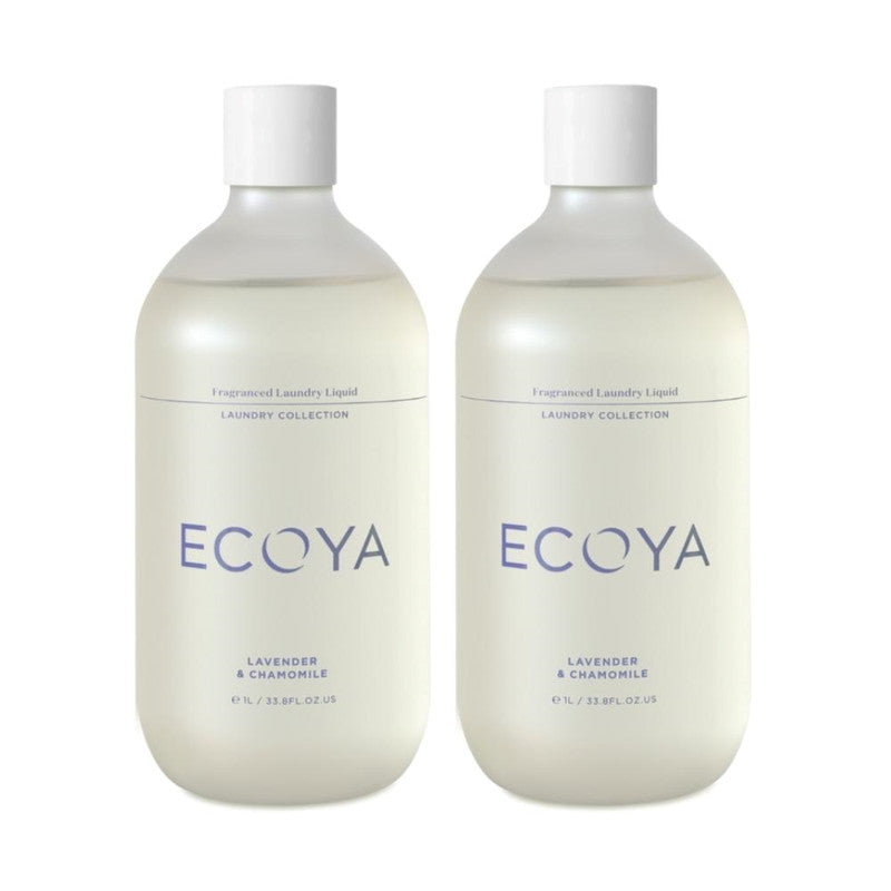 Ecoya Lavender & Chamomile Laundry Liquid Pack of 2