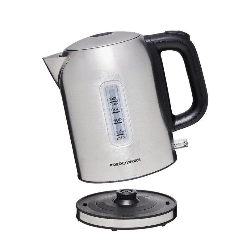 Morphy Richards 1L Equip Kettle & 2 Slice Toaster - Stainless Steel