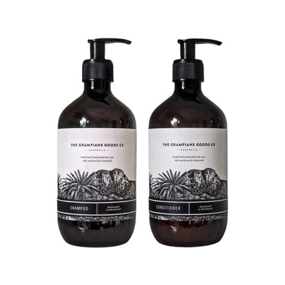 The Grampians Goods Co Botanical Haircare Shampoo & Conditioner Pack