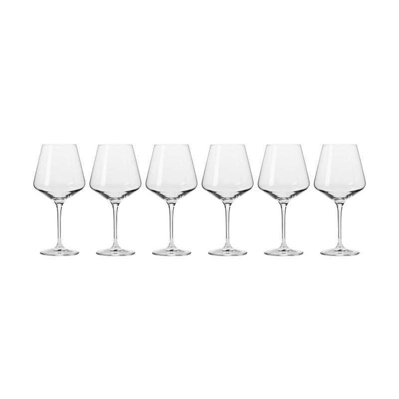 Krosno  Avant-Garde Wine Glass 460ml Set of 6 - Clear