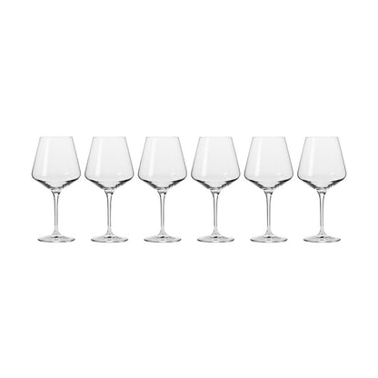 Krosno  Avant-Garde Wine Glass 460ml Set of 6 - Clear