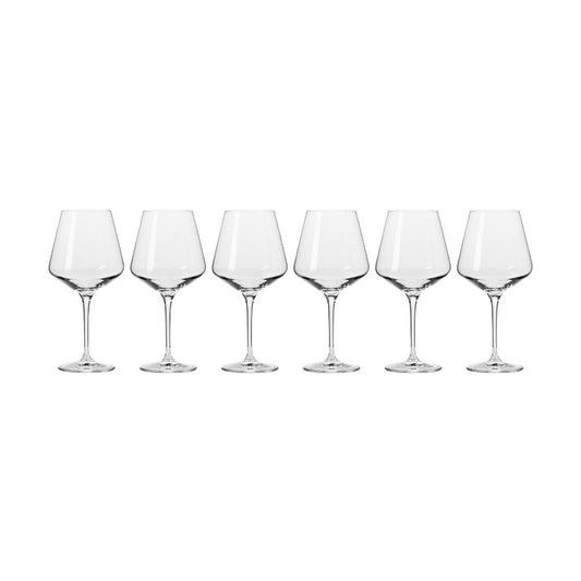 Krosno  Avant-Garde Wine Glass 460ml Set of 6 - Clear