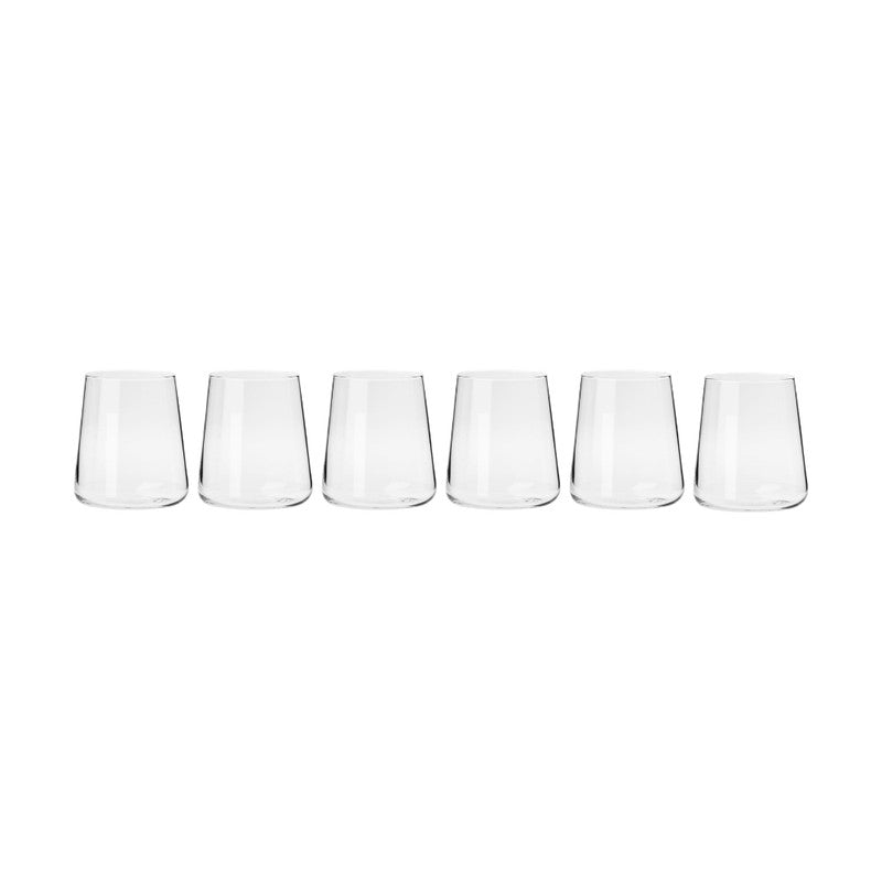 Krosno Avant-Garde Tumbler 380ml Set of 6 - Clear