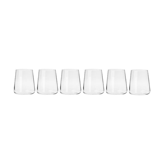 Krosno Avant-Garde Tumbler 380ml Set of 6 - Clear