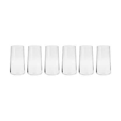 Krosno Avant-Garde Highball 540ml Set of 6 - Clear