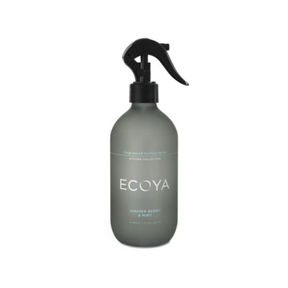 Ecoya Juniper Berry & Mint 450ml Fragranced Surface Spray - Blue