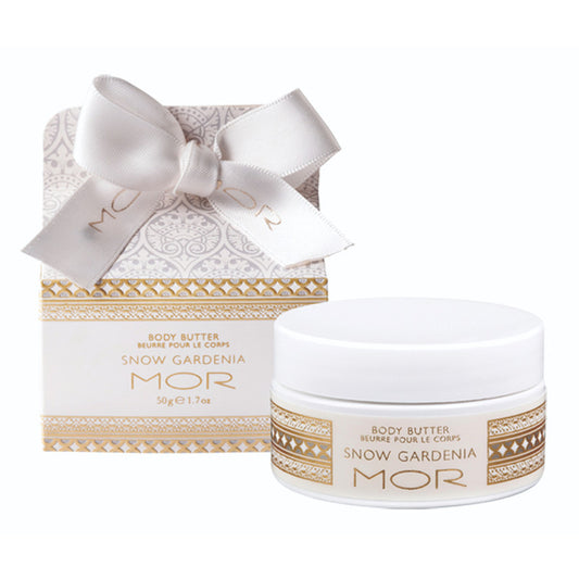 MOR Little Luxuries Snow Gardenia Body Butter 50g