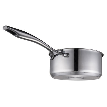 MasterPro McKinnon Stainless Steel 4 Piece Cookware Set - Silver